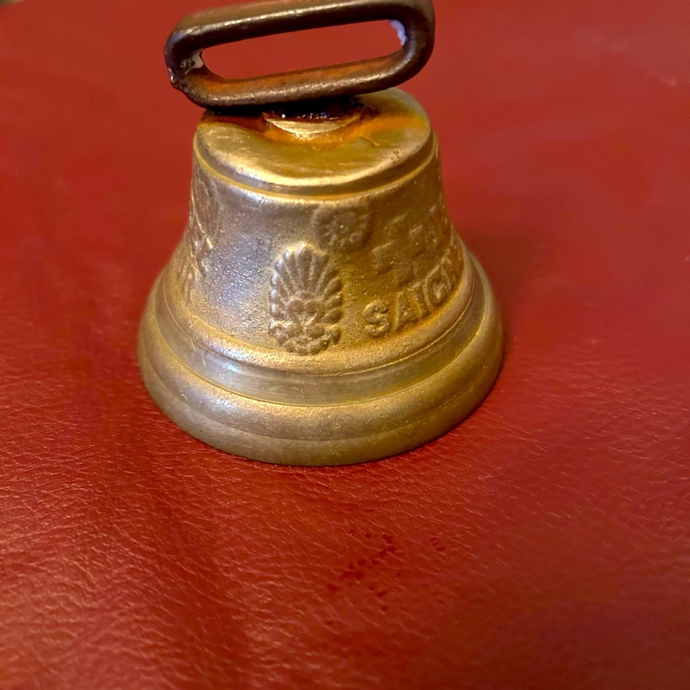 1878 Vintage antique Saignelegier Chiantel Fondeur Swiss goat/ cow bell